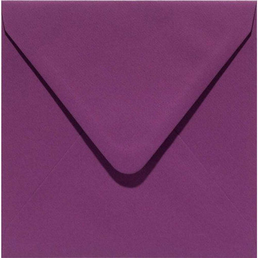 Picture of ENVELOPES 160X160 SQUARE PURPLE - 6 PACK